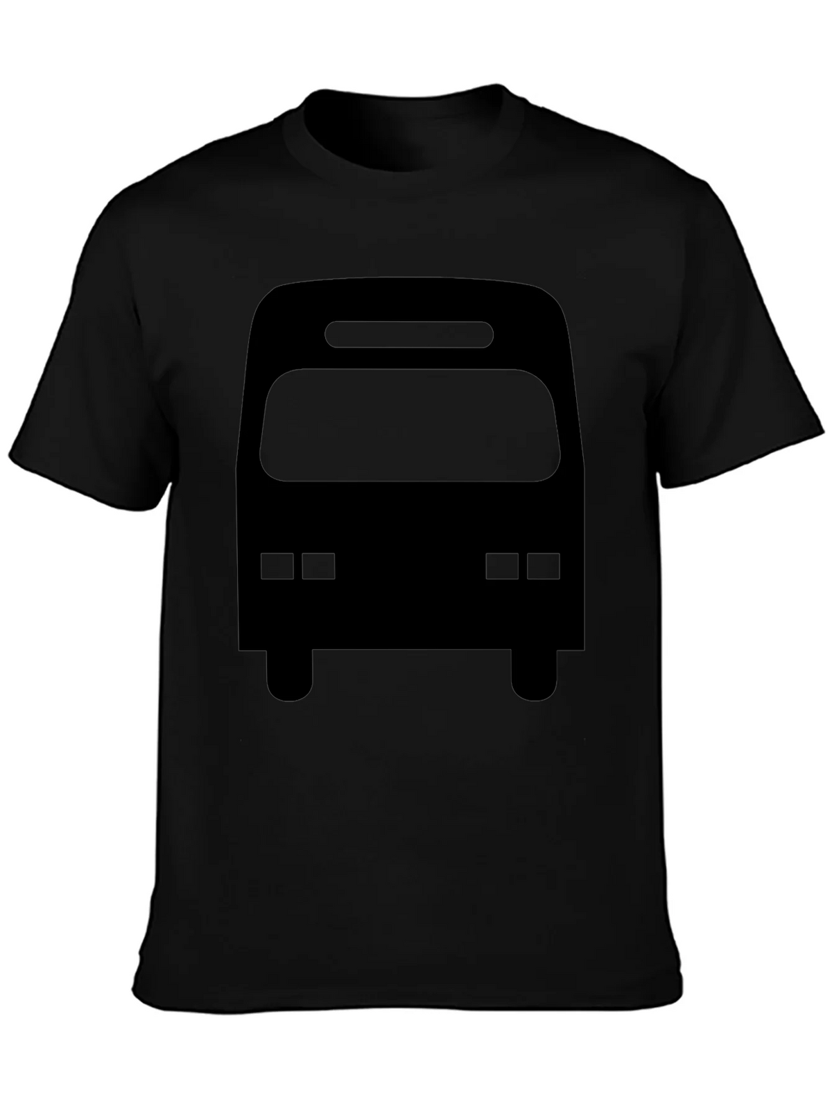 Black Bus Graphic Tee - Mens Casual T-Shirt product image 3