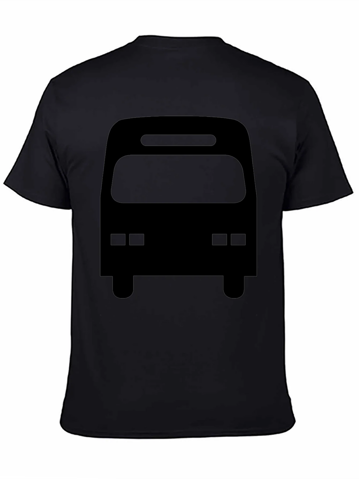 Black Bus Graphic Tee - Mens Casual T-Shirt product image 4