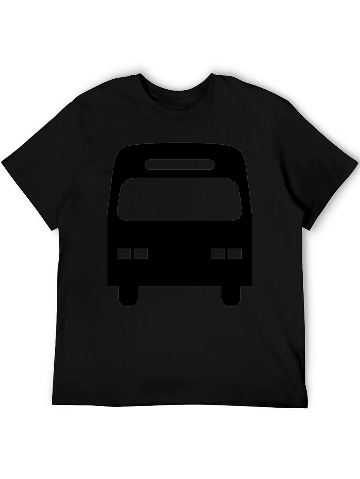 Black Bus Graphic Tee - Mens Casual T-Shirt product image 5
