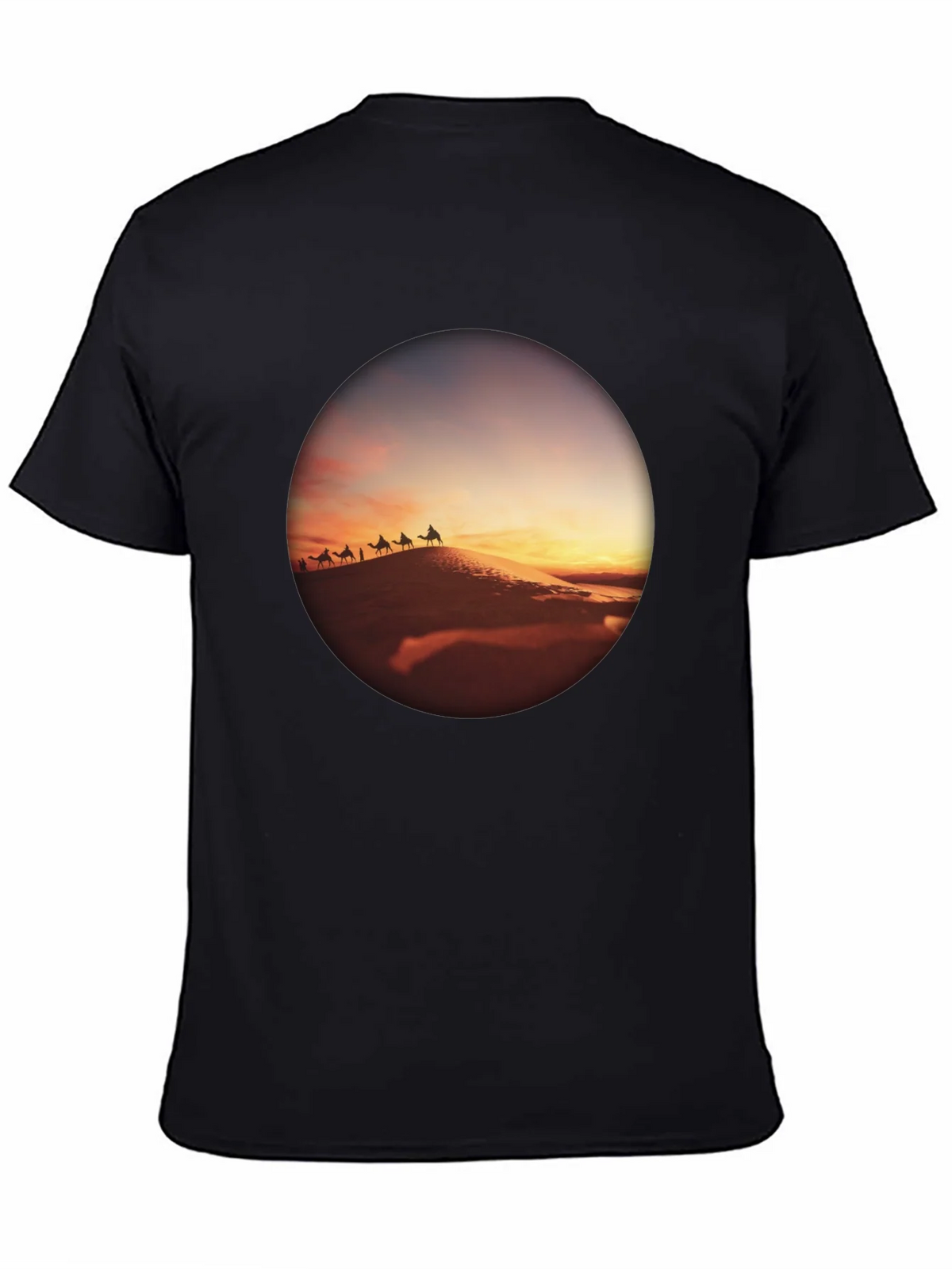 Desert Caravan Black T-Shirt product image 4