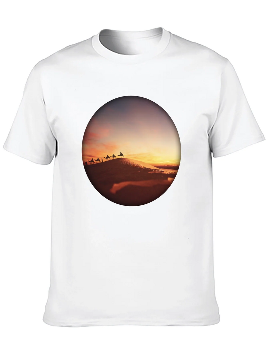 Desert Caravan Black T-Shirt product image 9