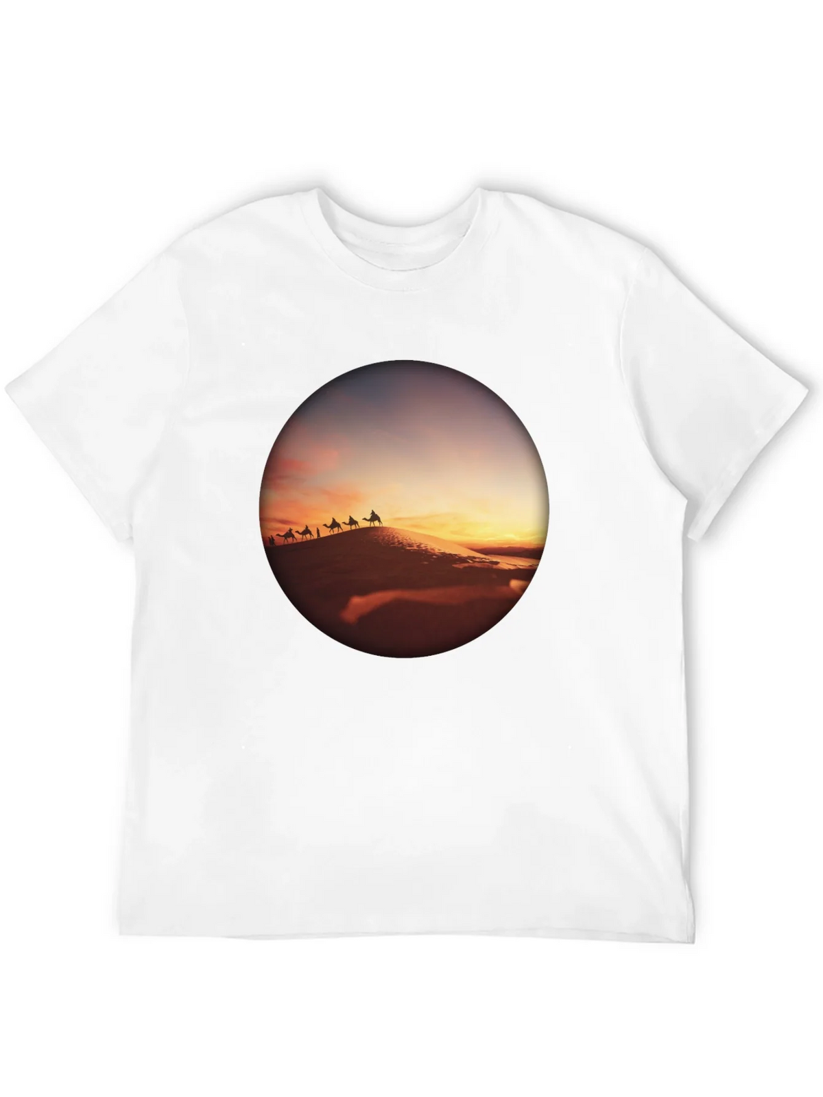 Desert Caravan Black T-Shirt product image 11