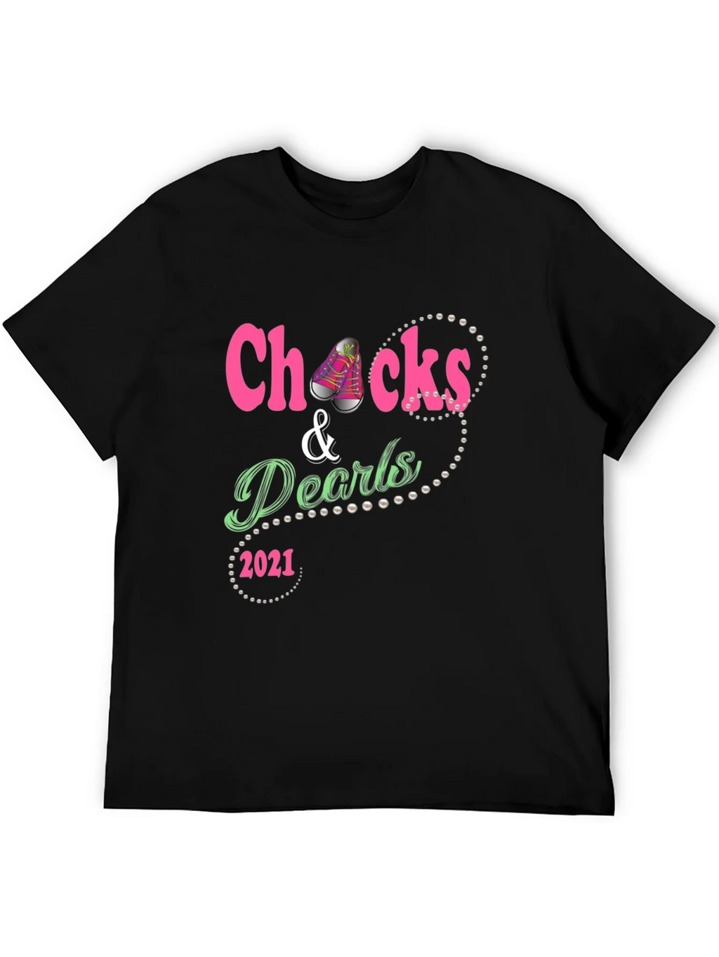 Chucks & Pearls 2021 Graphic Tee