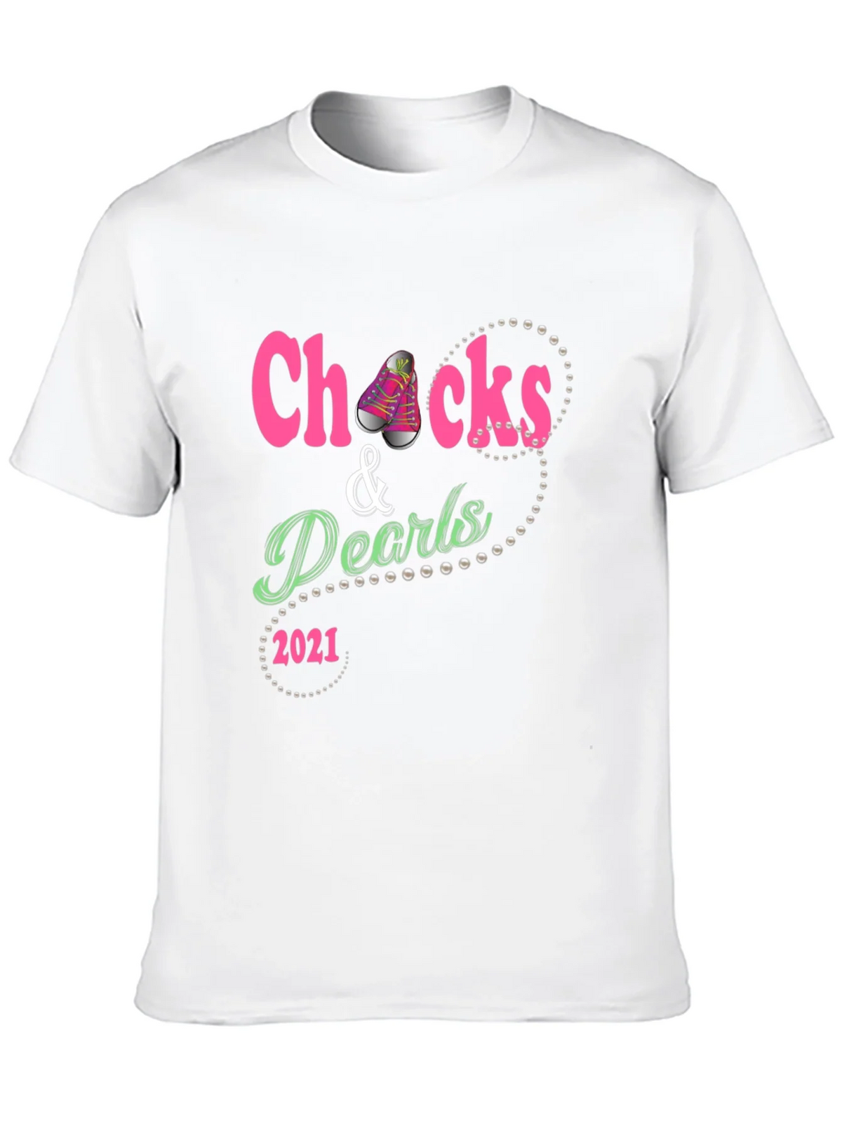 Chucks & Pearls 2021 Graphic Tee