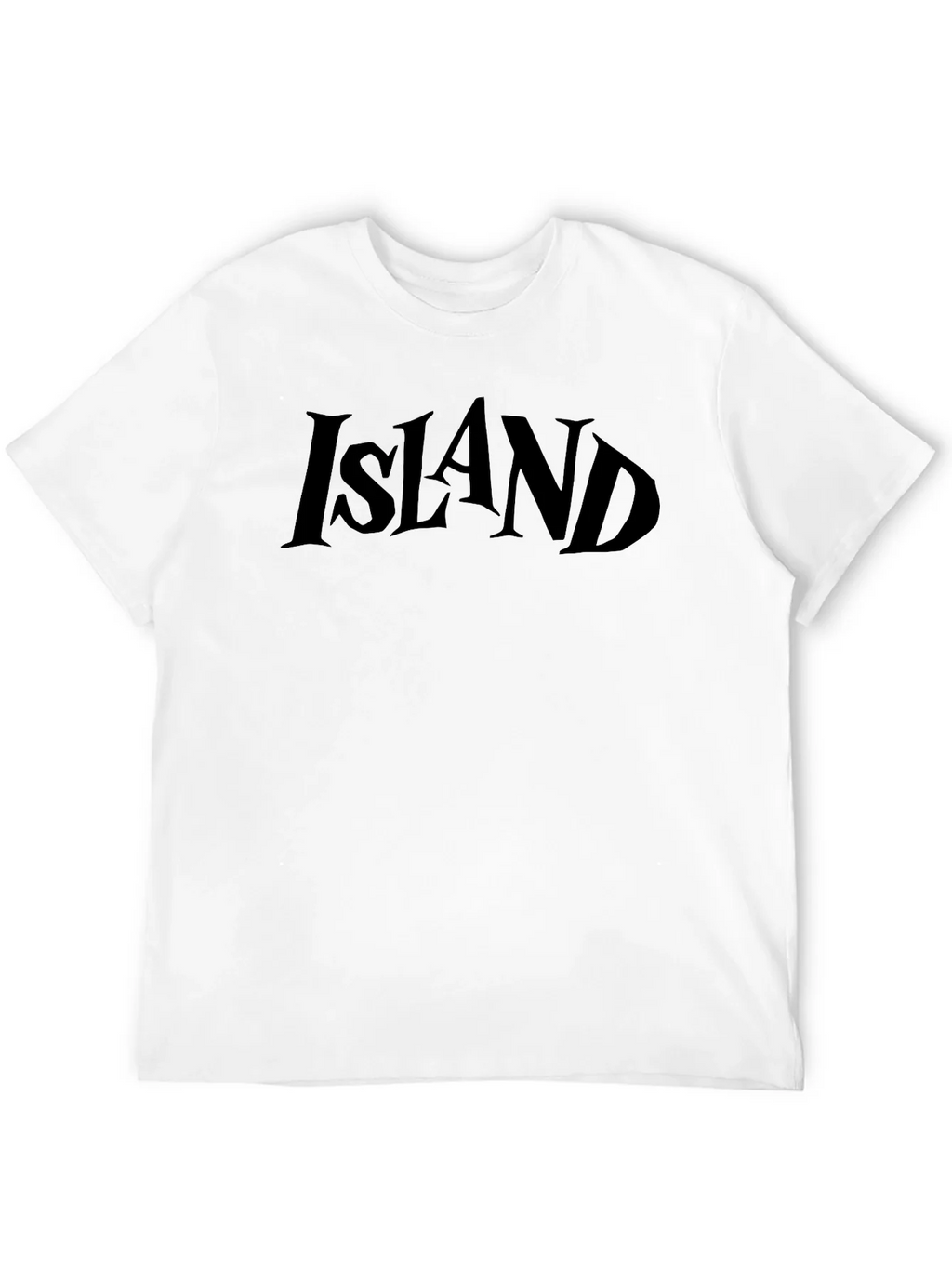 Island Graphic Tee - Black Cotton T-Shirt product image 11