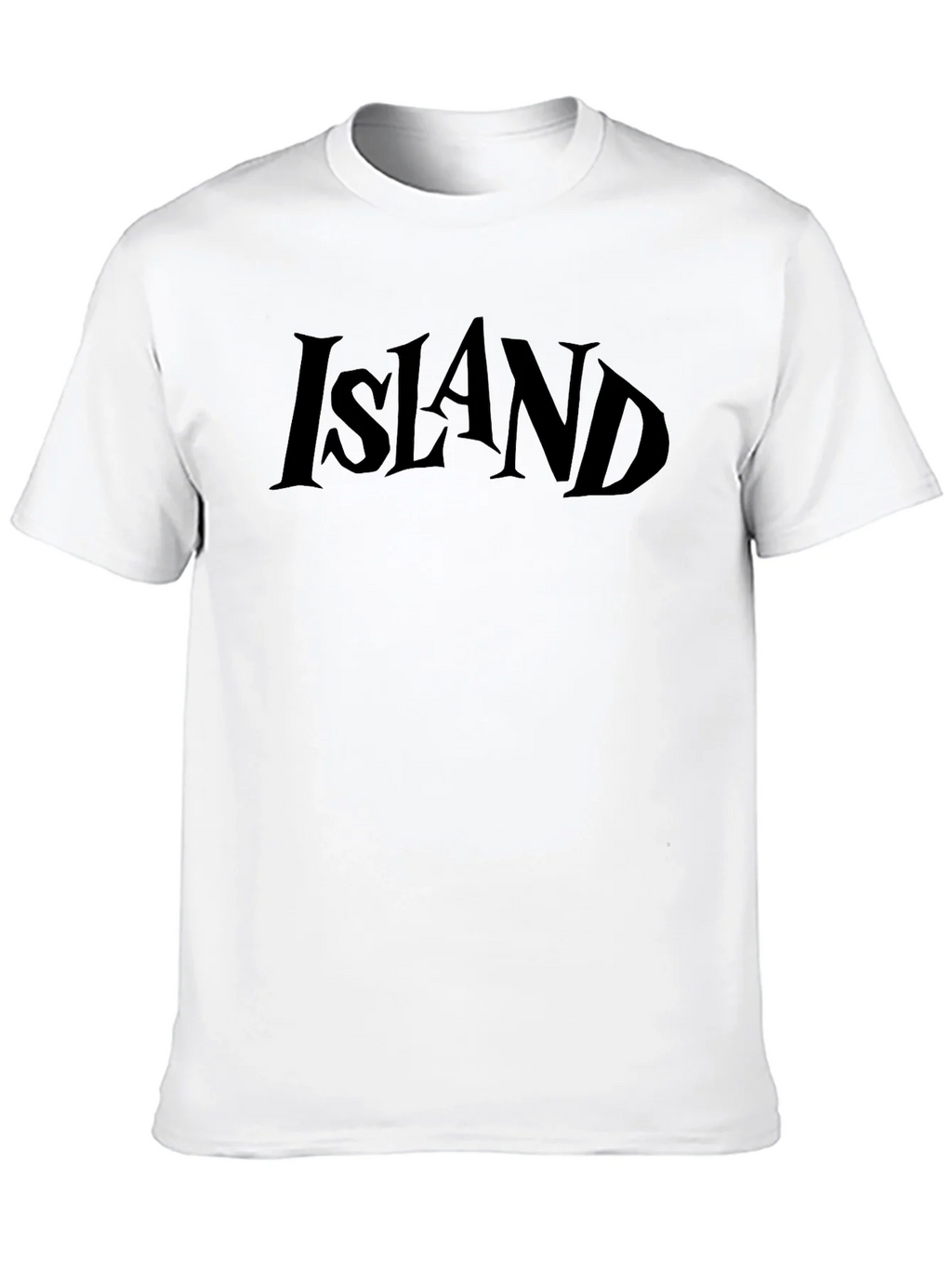Island Graphic Tee - Black Cotton T-Shirt product image 9