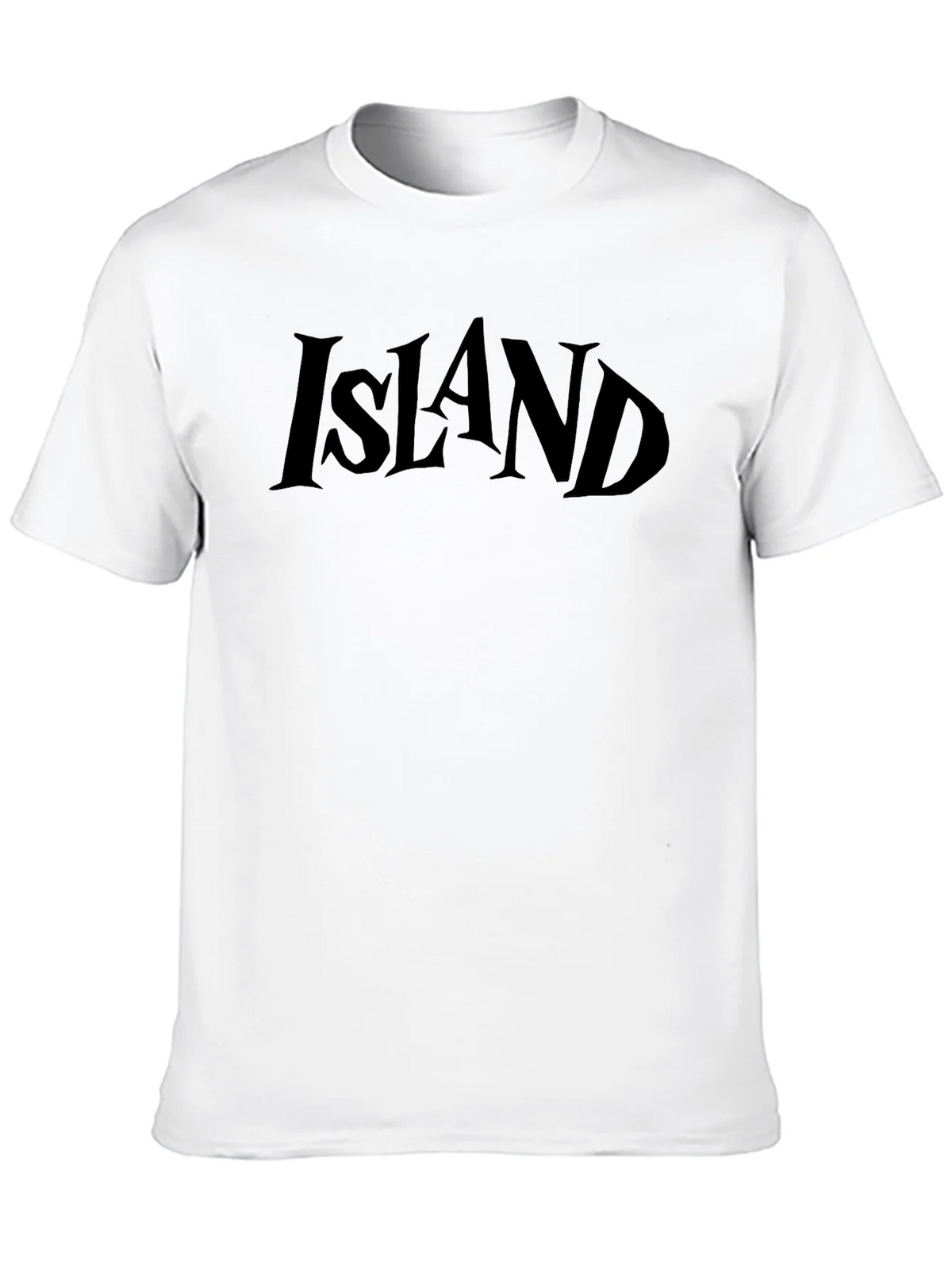 Island Graphic Tee - Black Cotton T-Shirt product image 9