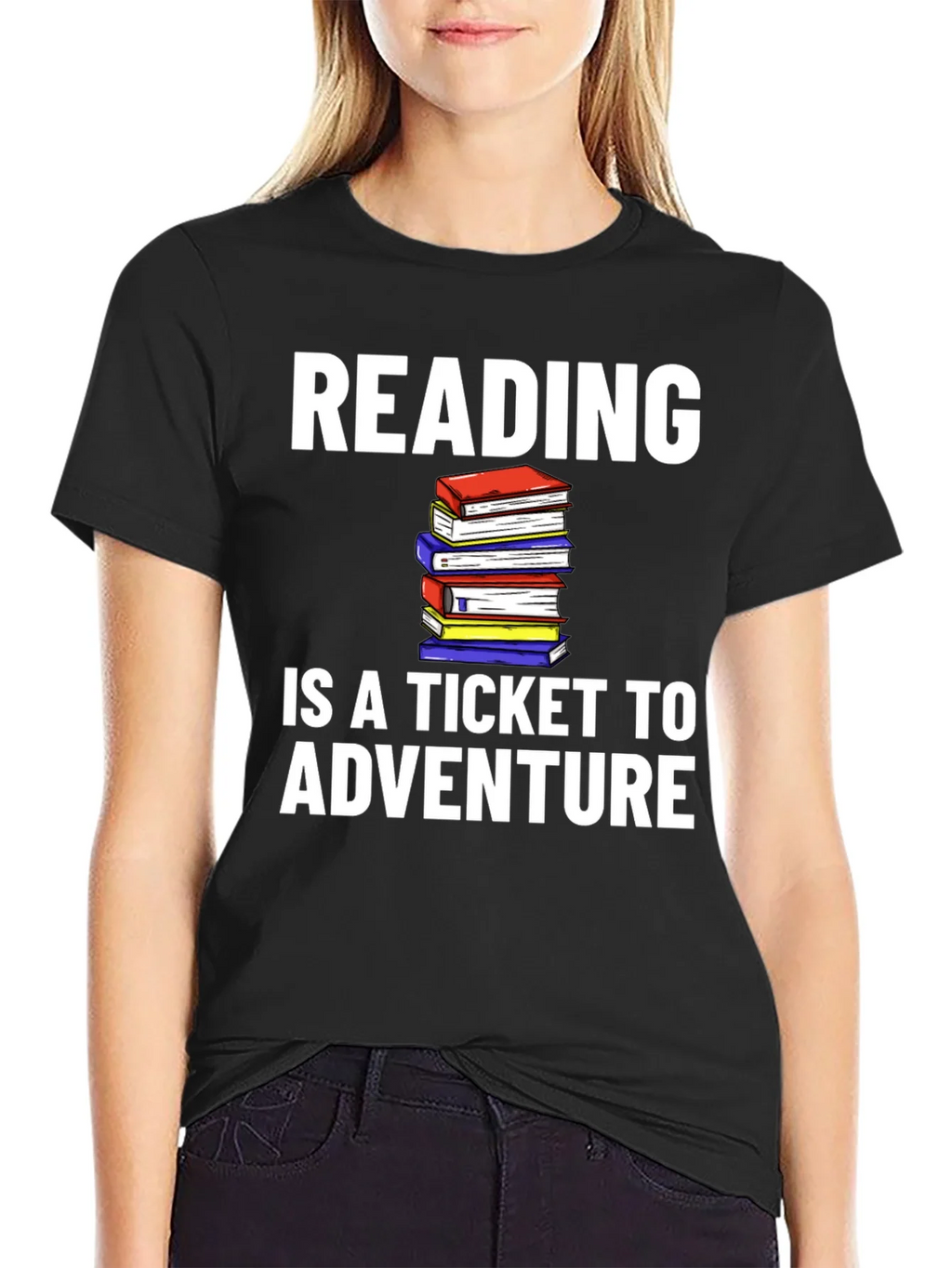 Reading is a Ticket to Adventure T-Shirt product image 2