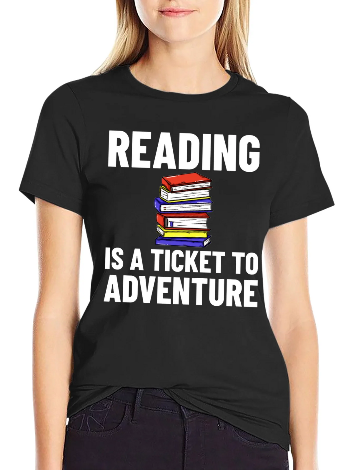 Reading is a Ticket to Adventure T-Shirt product image 2