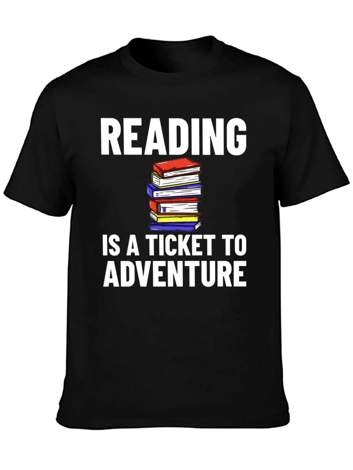 Reading is a Ticket to Adventure T-Shirt product image 3