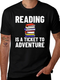 Reading is a Ticket to Adventure T-Shirt product image 1
