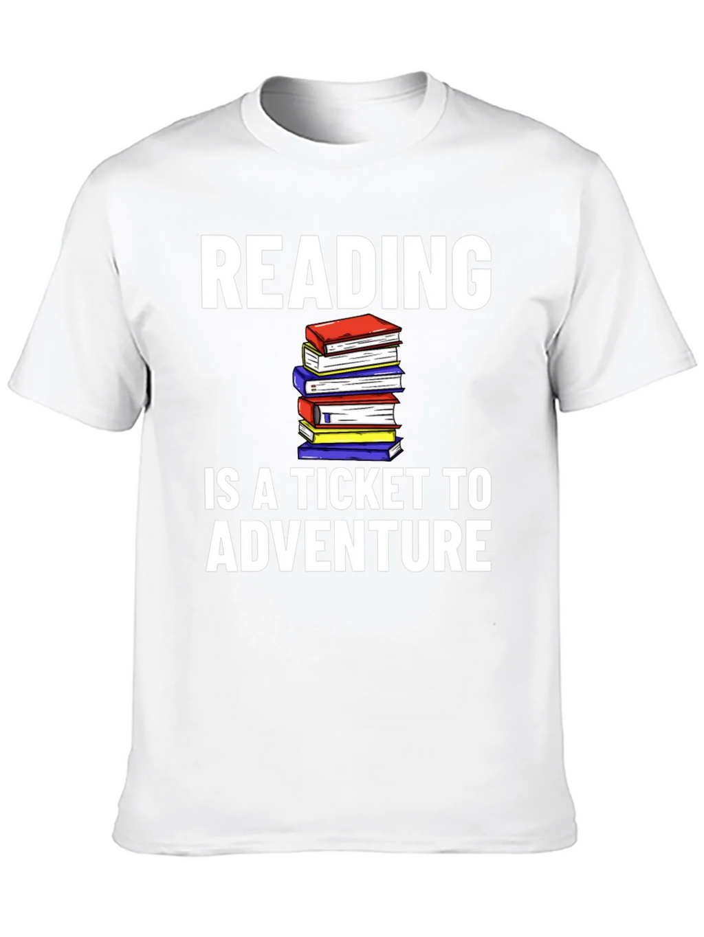 Reading is a Ticket to Adventure T-Shirt product image 9