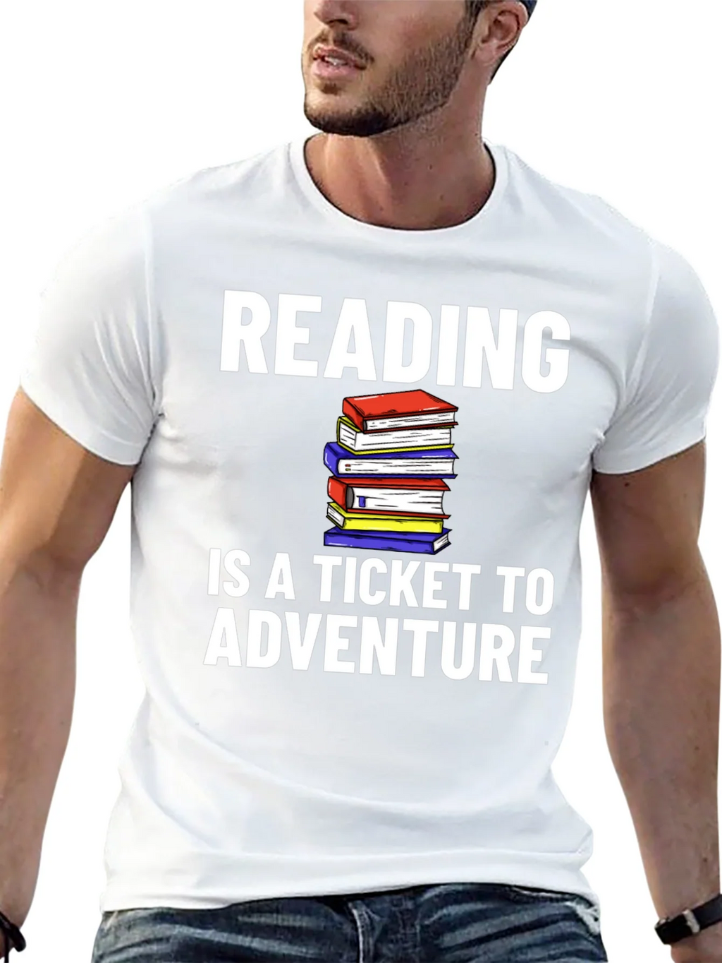 Reading is a Ticket to Adventure T-Shirt product image 12