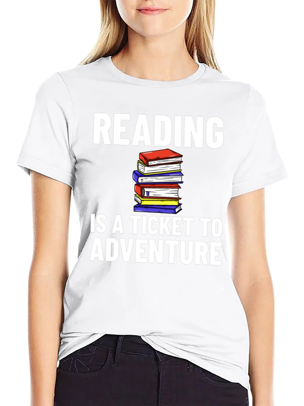 Reading is a Ticket to Adventure T-Shirt product image 8