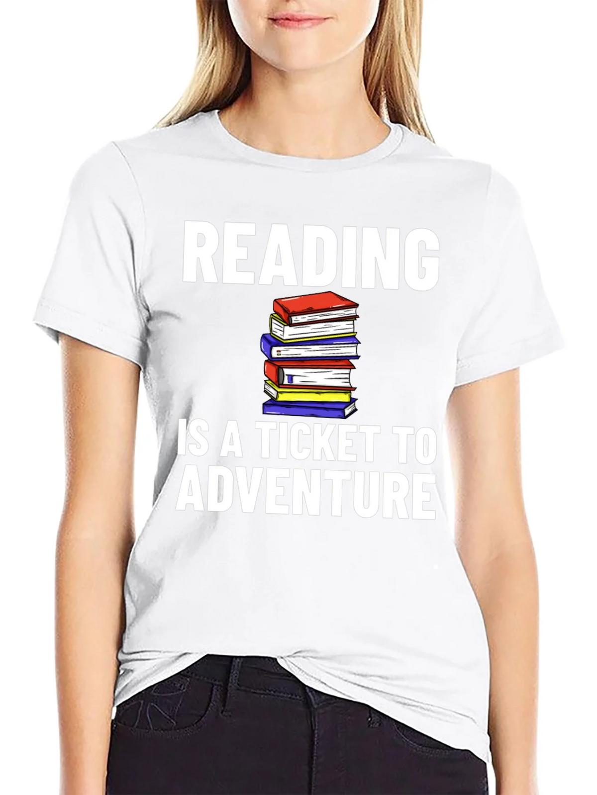 Reading is a Ticket to Adventure T-Shirt product image 8