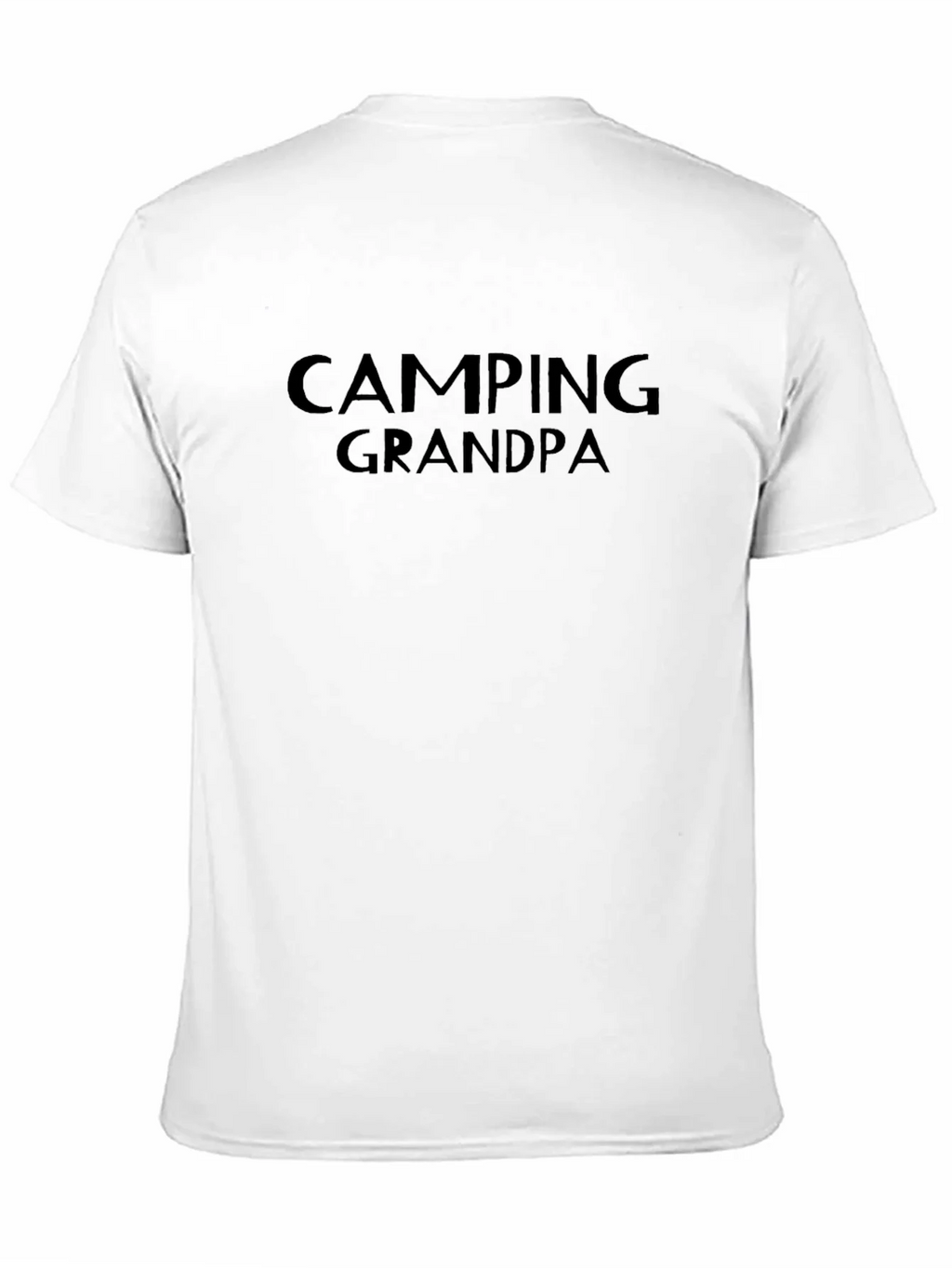 Camping Grandpa T-Shirt - Black Graphic Tee product image 10