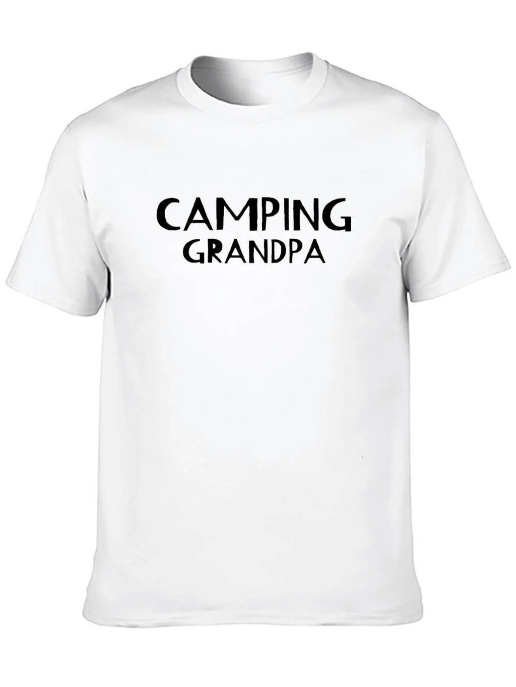 Camping Grandpa T-Shirt - Black Graphic Tee product image 9