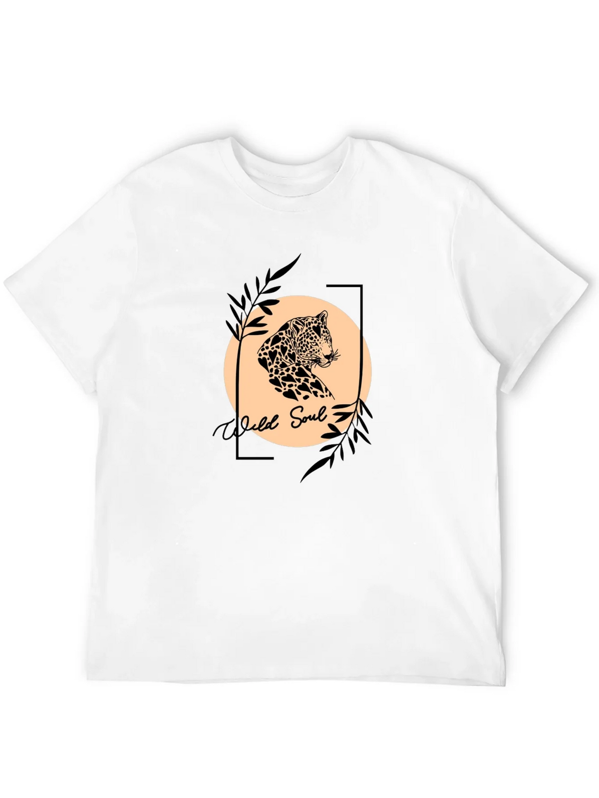 Wild Soul Graphic Tee - Leopard Print Design product image 11