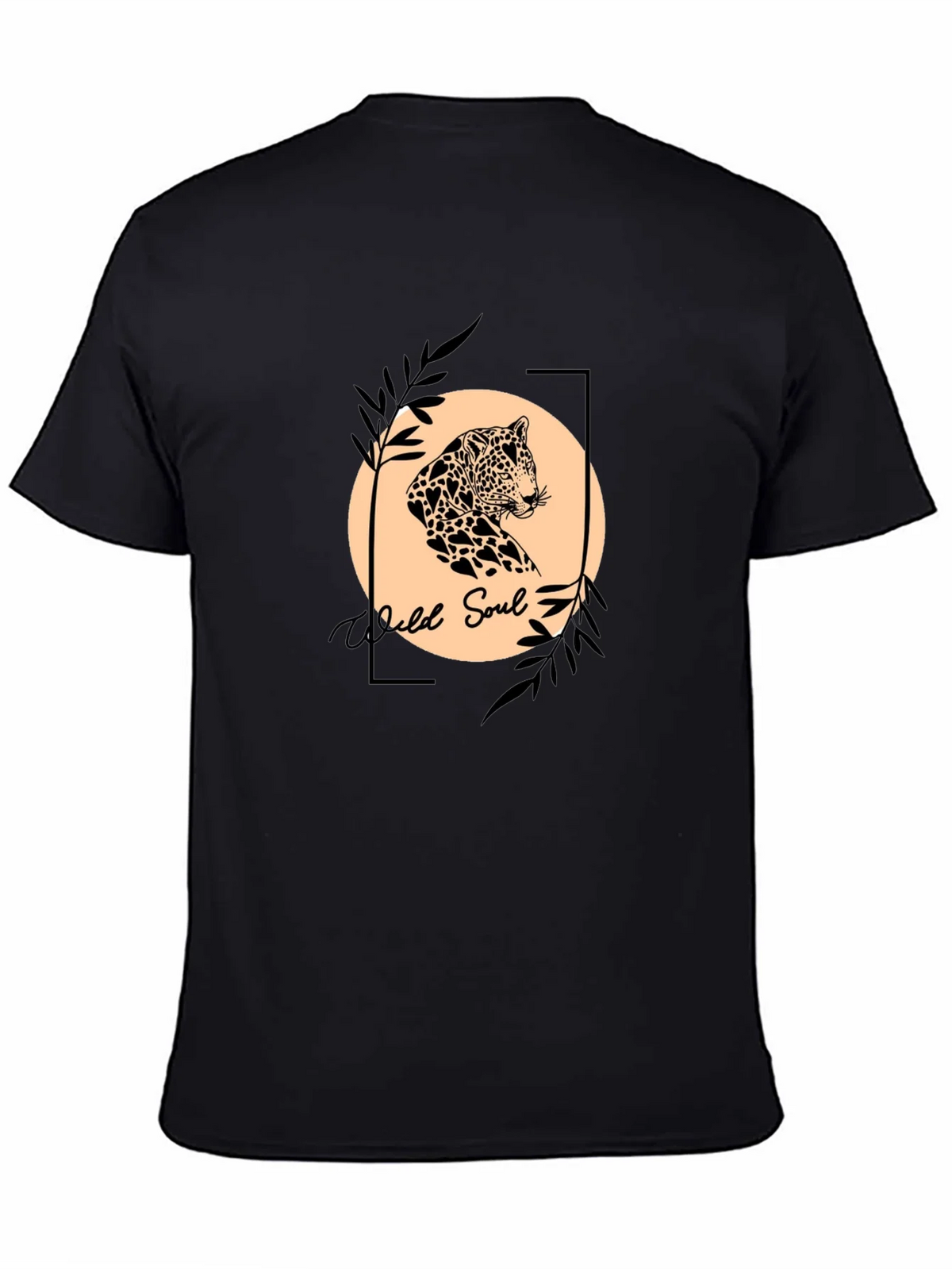 Wild Soul Graphic Tee - Leopard Print Design product image 4