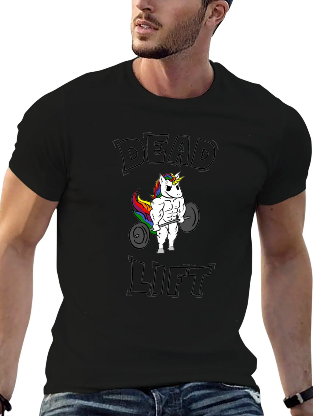 Deadlift Unicorn T-Shirt product image 6