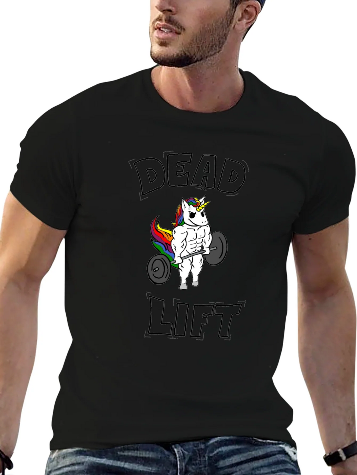 Deadlift Unicorn T-Shirt product image 6