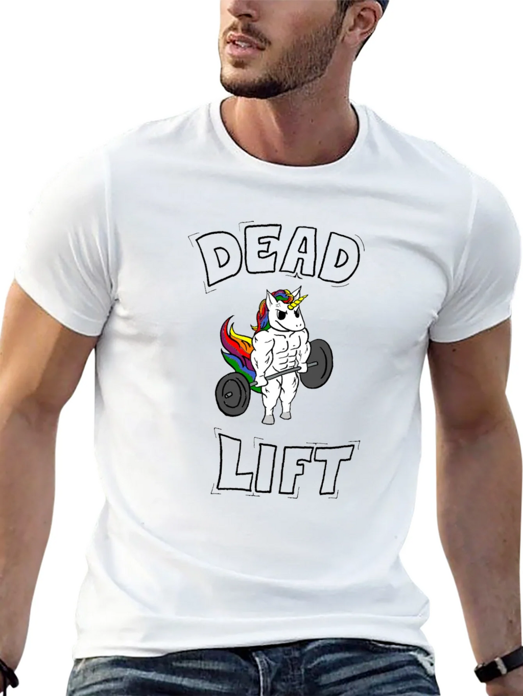 Deadlift Unicorn T-Shirt product image 12