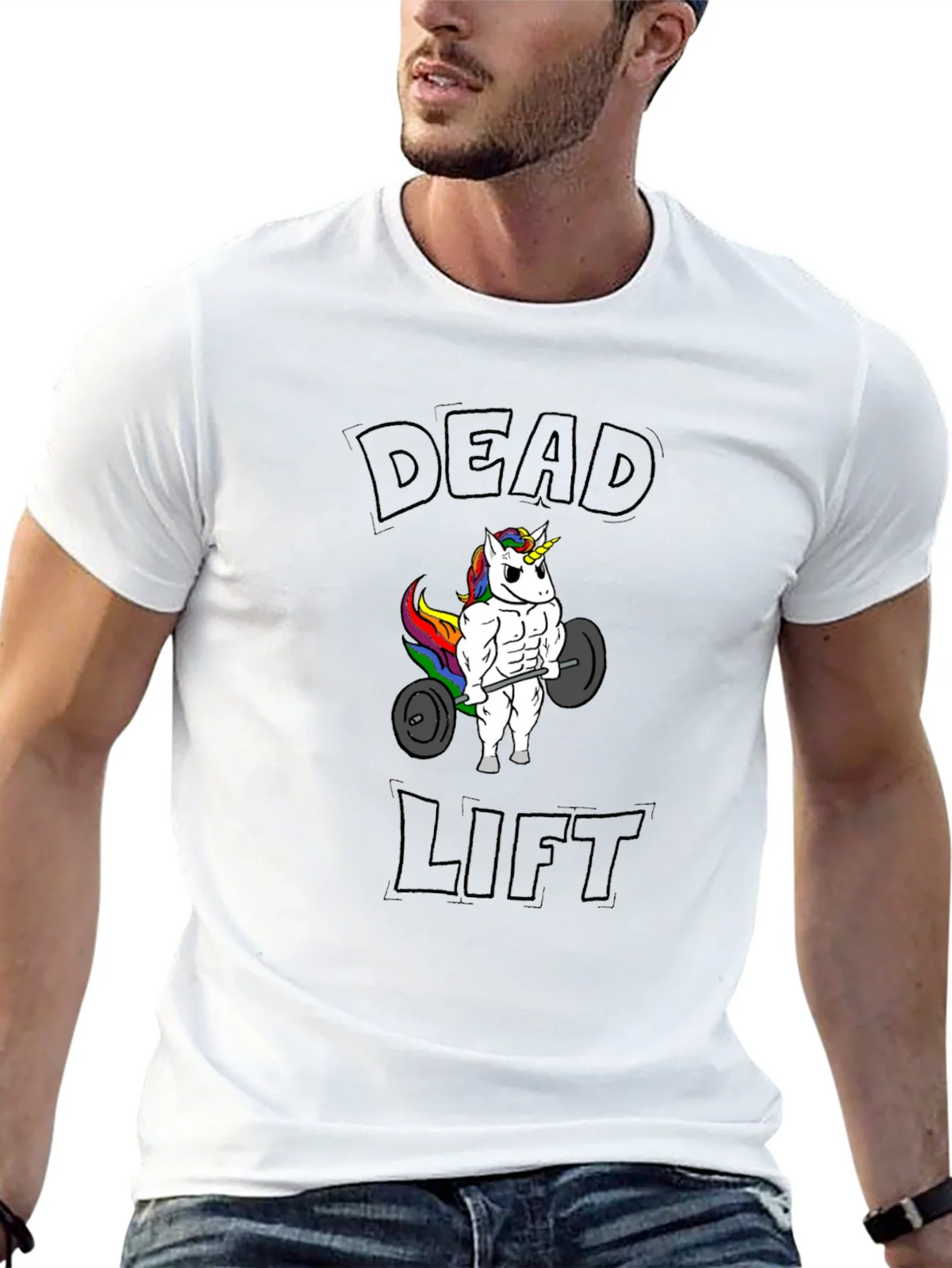 Deadlift Unicorn T-Shirt product image 12