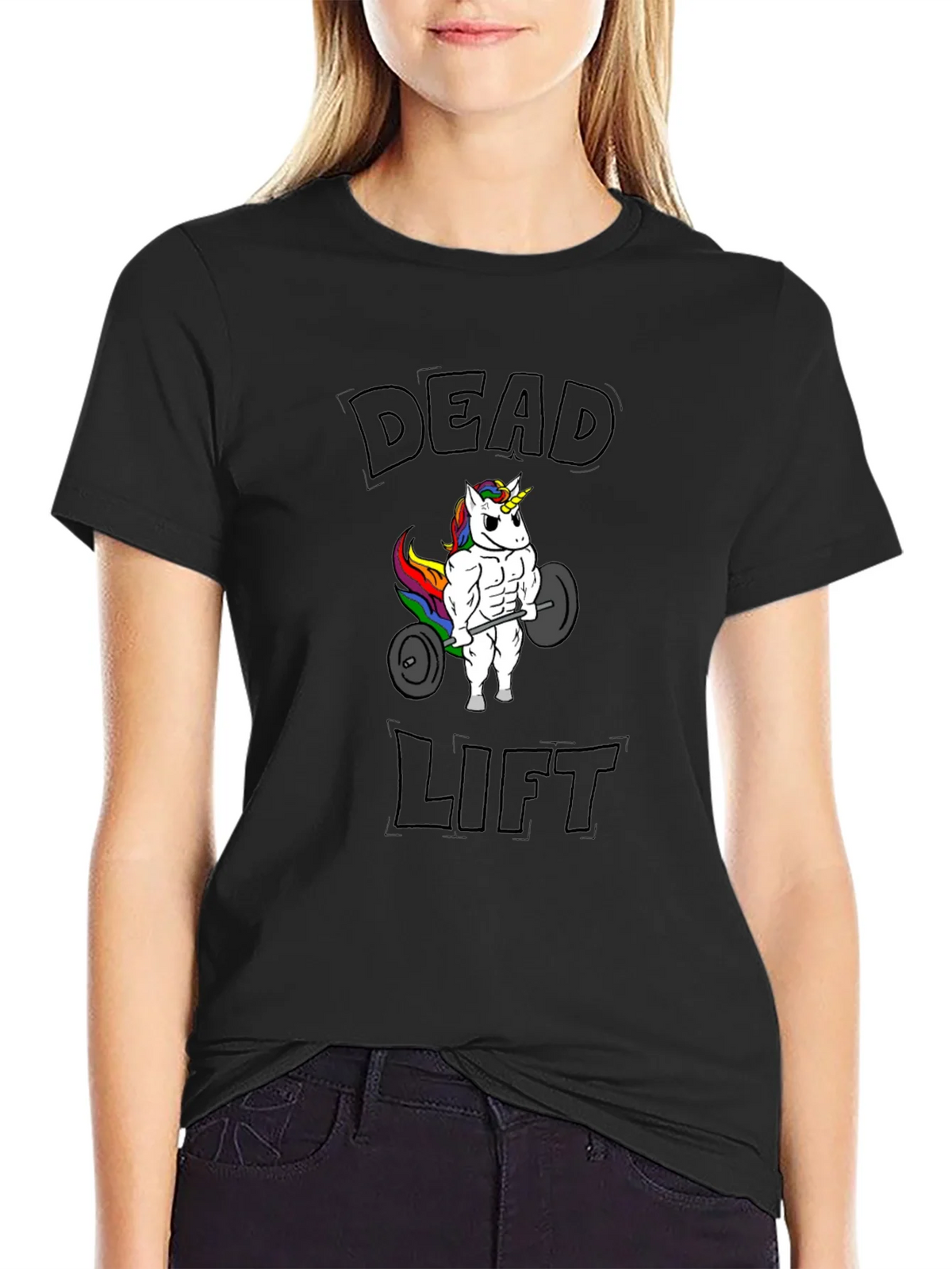 Deadlift Unicorn T-Shirt product image 2