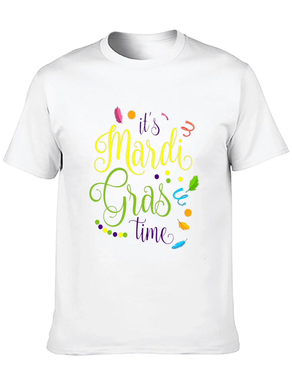 Mardi Gras Time T-Shirt - Celebration Tee product image 9
