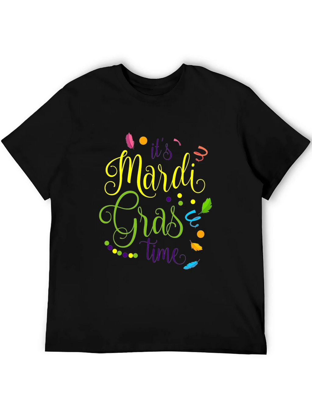 Mardi Gras Time T-Shirt - Celebration Tee product image 5