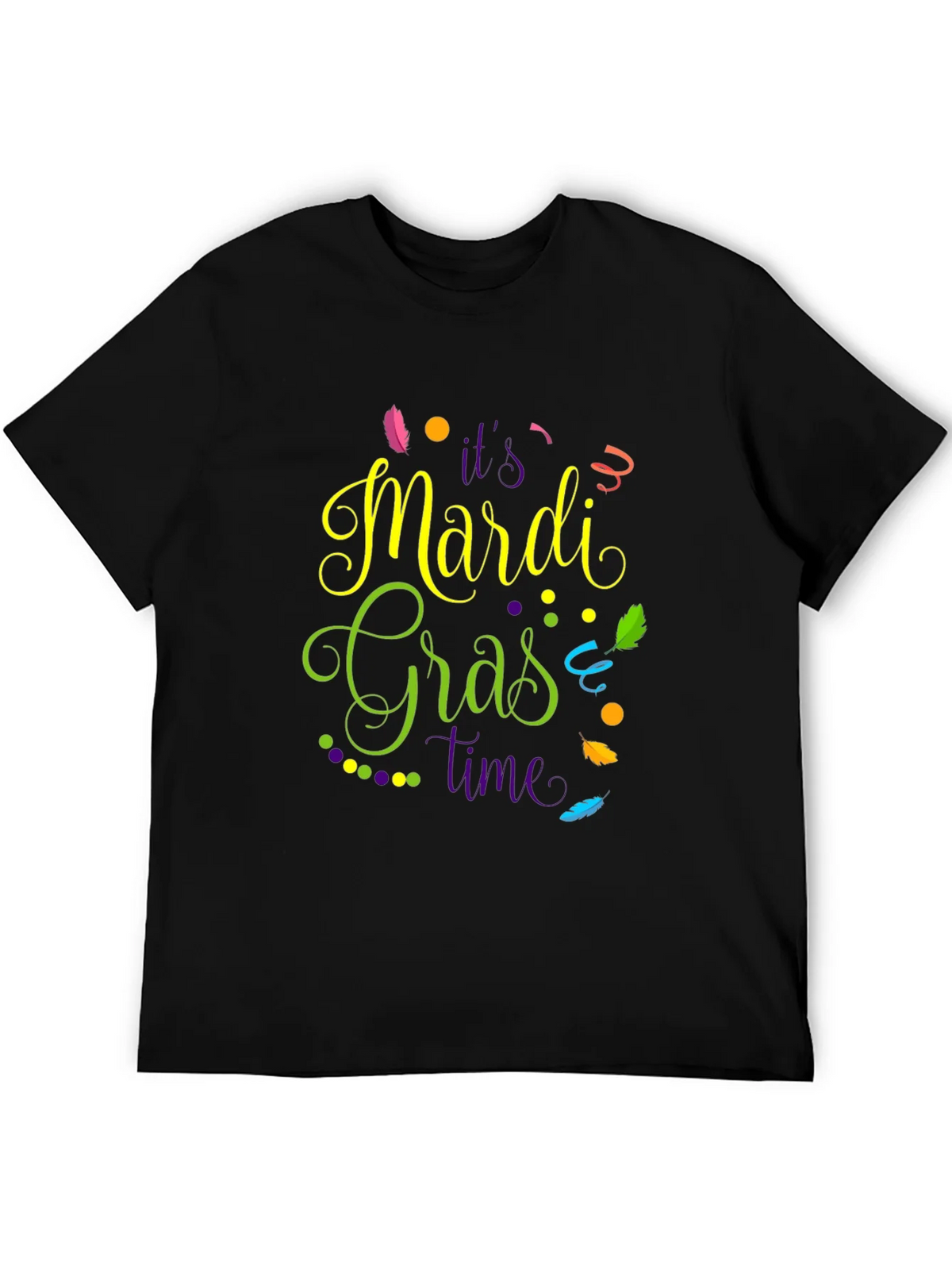 Mardi Gras Time T-Shirt - Celebration Tee product image 5
