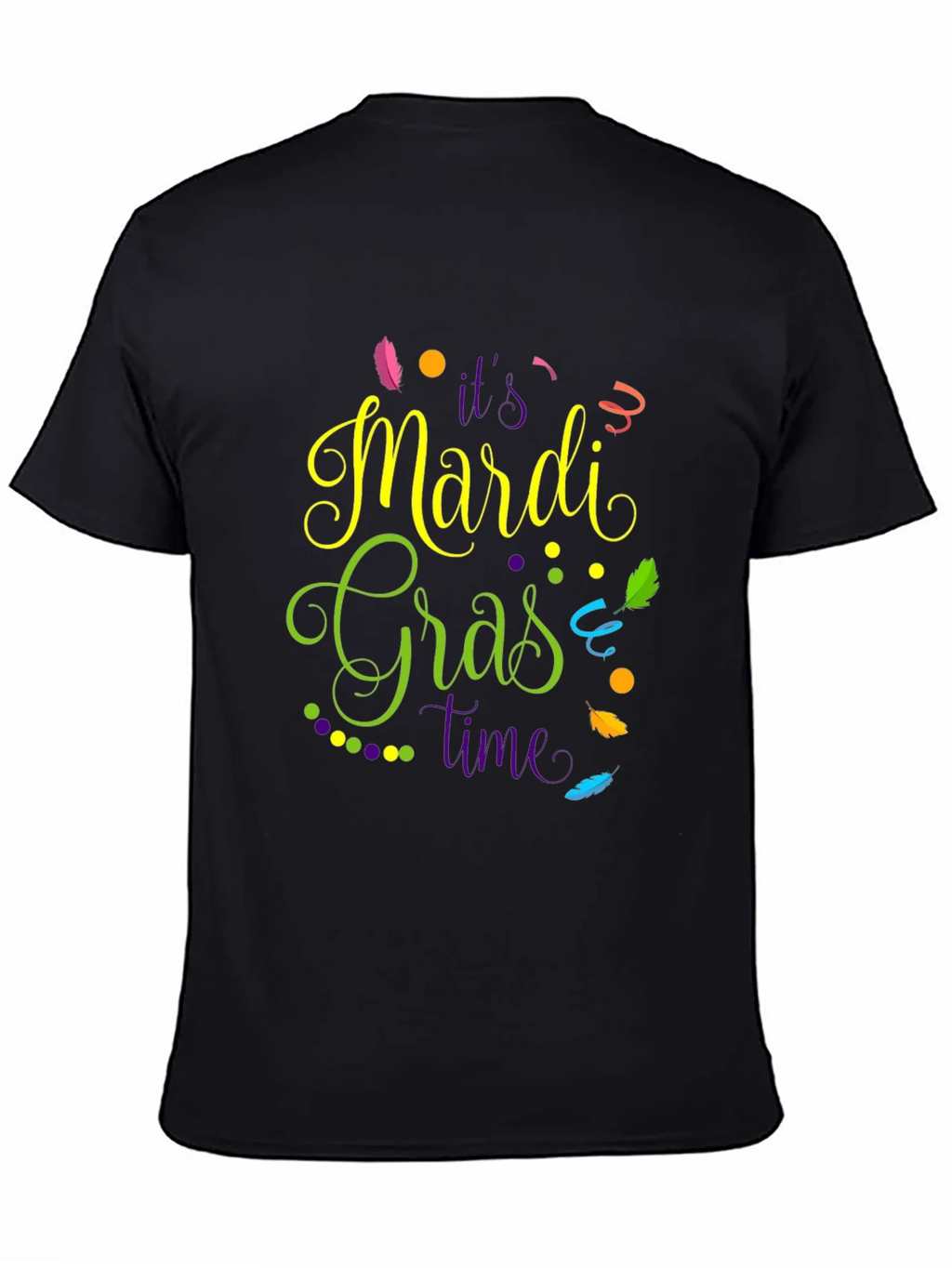 Mardi Gras Time T-Shirt - Celebration Tee product image 4