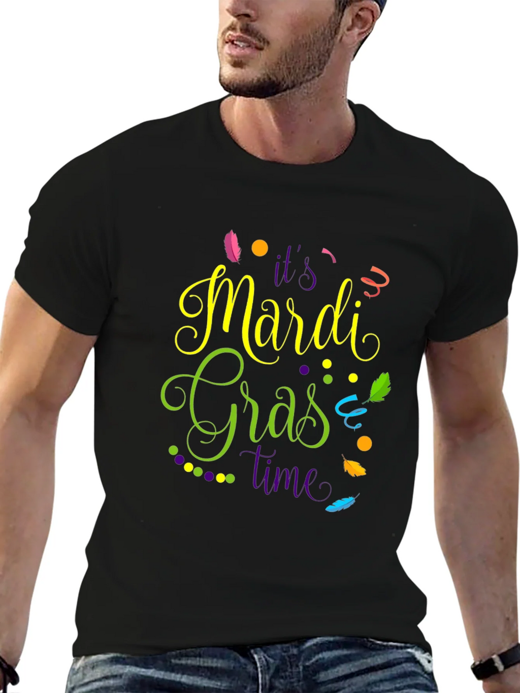 Mardi Gras Time T-Shirt - Celebration Tee product image 6