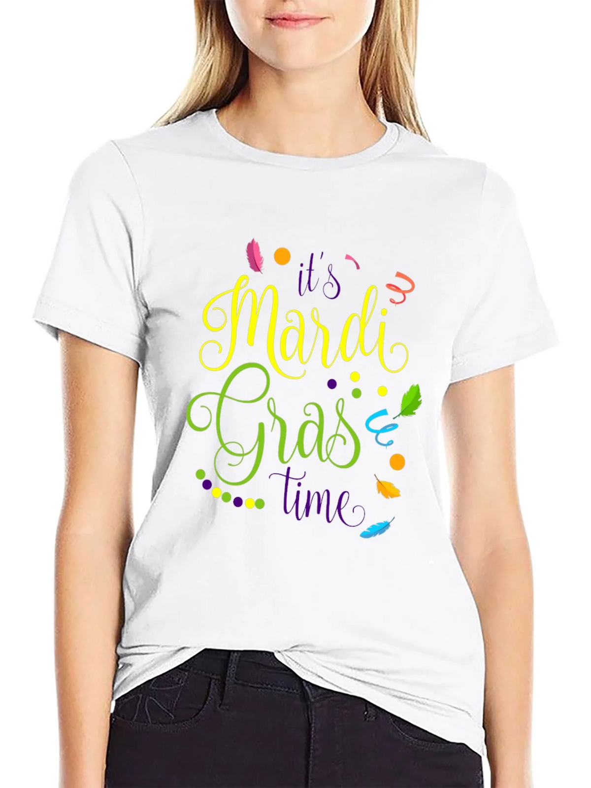 Mardi Gras Time T-Shirt - Celebration Tee product image 8