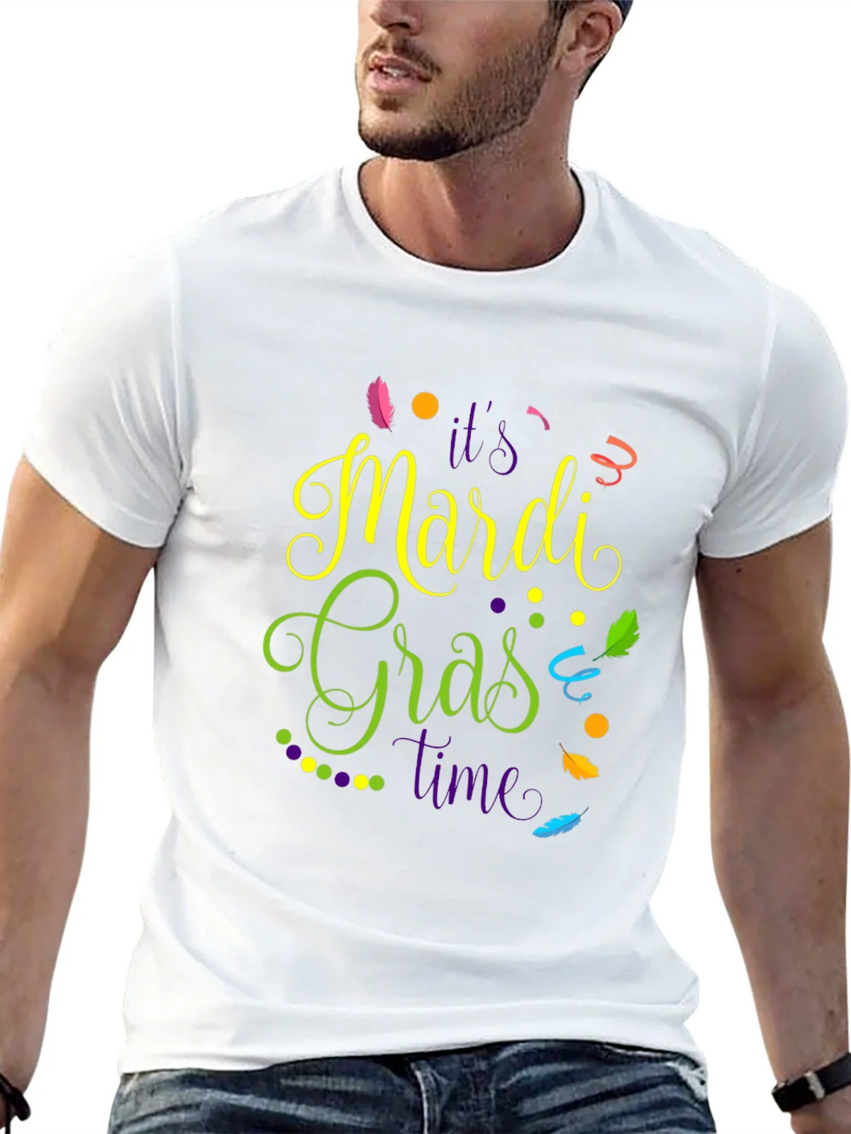 Mardi Gras Time T-Shirt - Celebration Tee product image 12