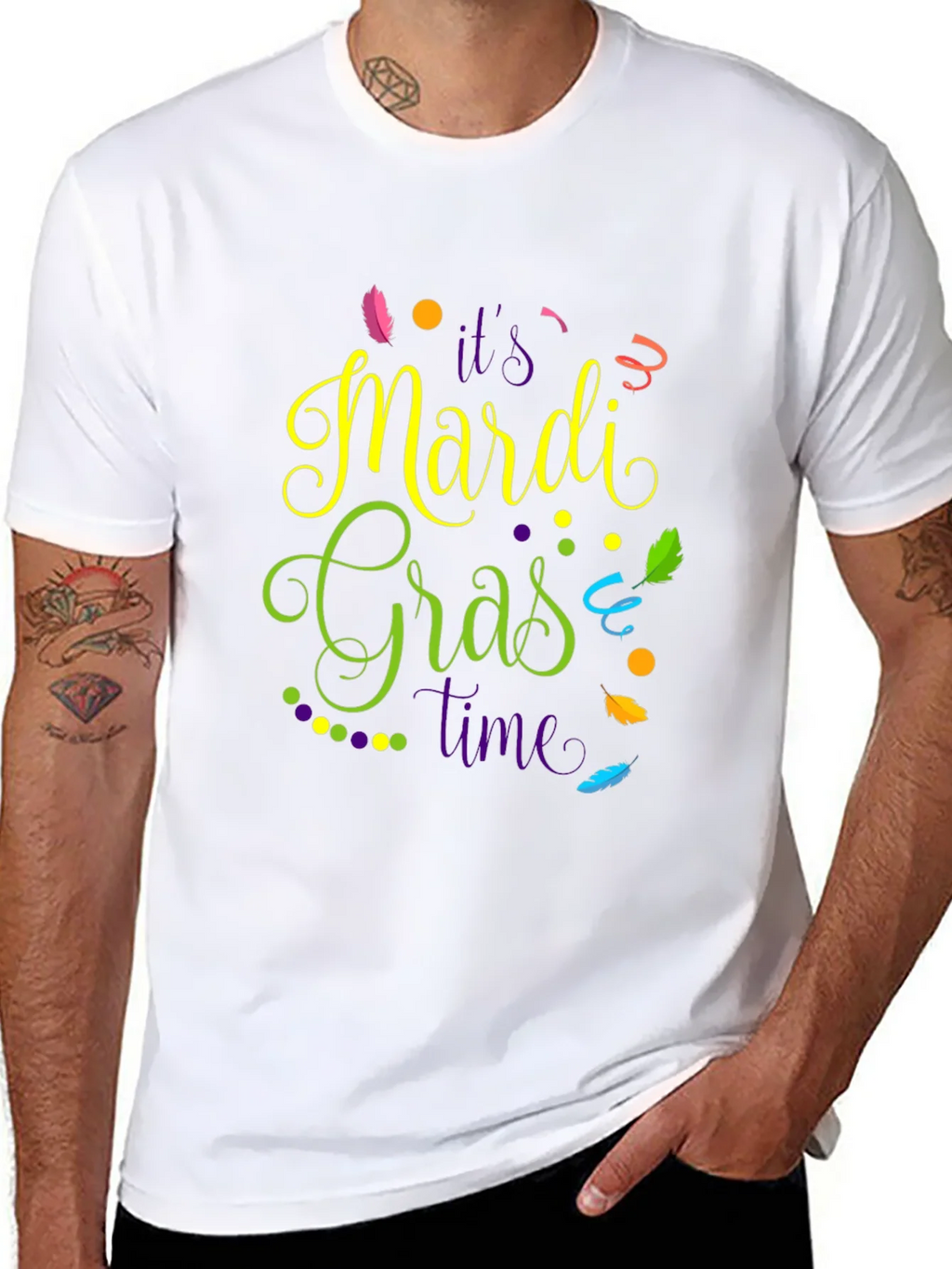Mardi Gras Time T-Shirt - Celebration Tee product image 7
