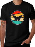 Retro Butterfly Graphic Tee - Stylish Comfort product image 1