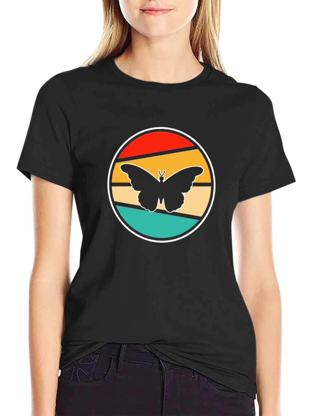 Retro Butterfly Graphic Tee - Stylish Comfort product image 2