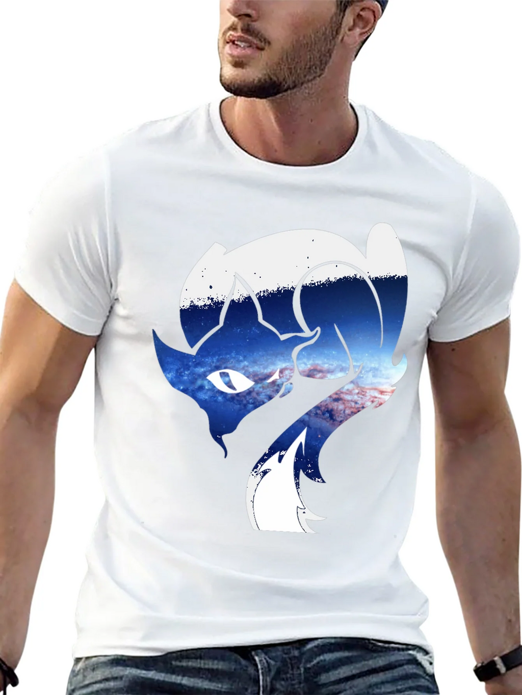 Cosmic Fox Graphic Tee - Unique Animal Design product image 12