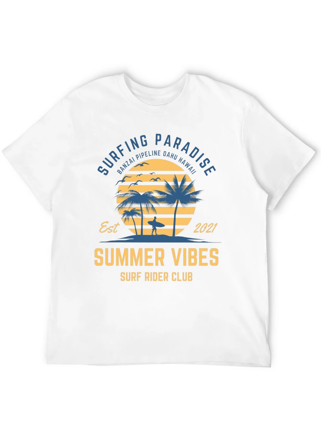 Surfing Paradise Summer Vibes T-Shirt product image 11