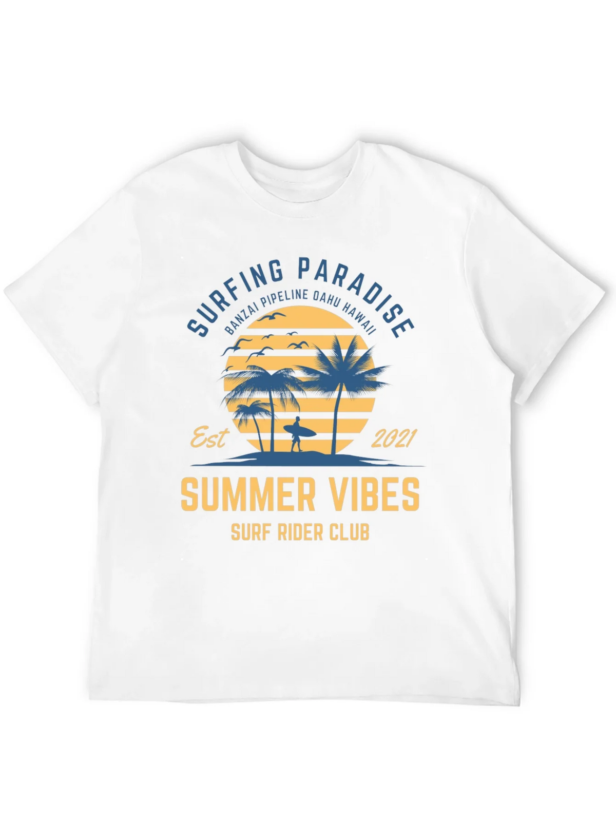 Surfing Paradise Summer Vibes T-Shirt product image 11