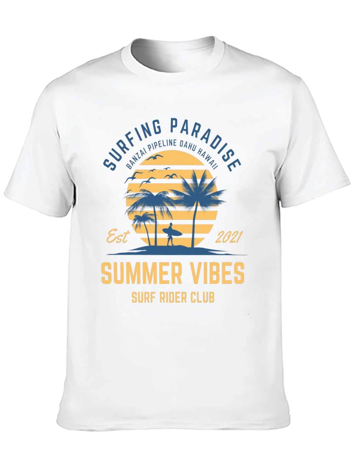 Surfing Paradise Summer Vibes T-Shirt product image 9