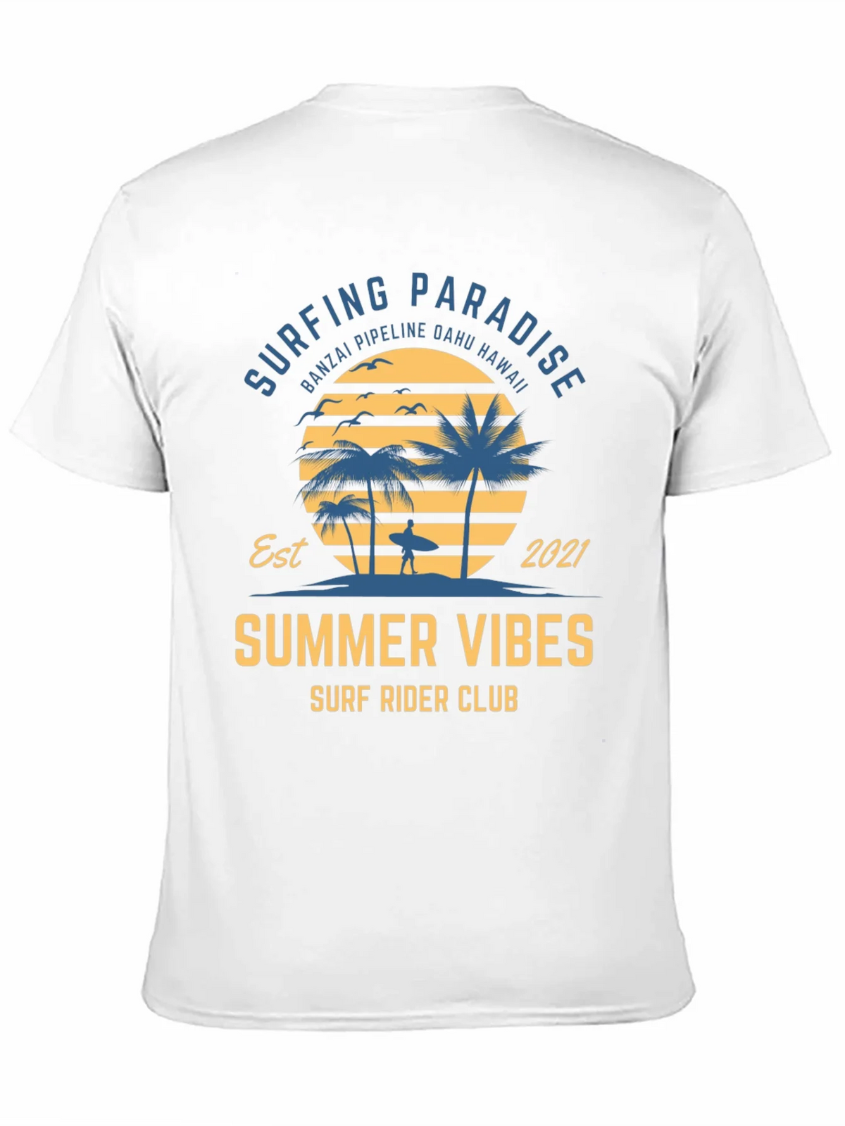 Surfing Paradise Summer Vibes T-Shirt product image 10