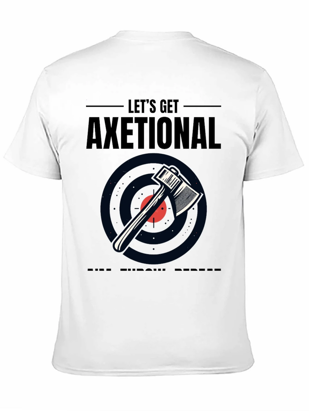 Lets Get Axetional Black Graphic Tee product image 10