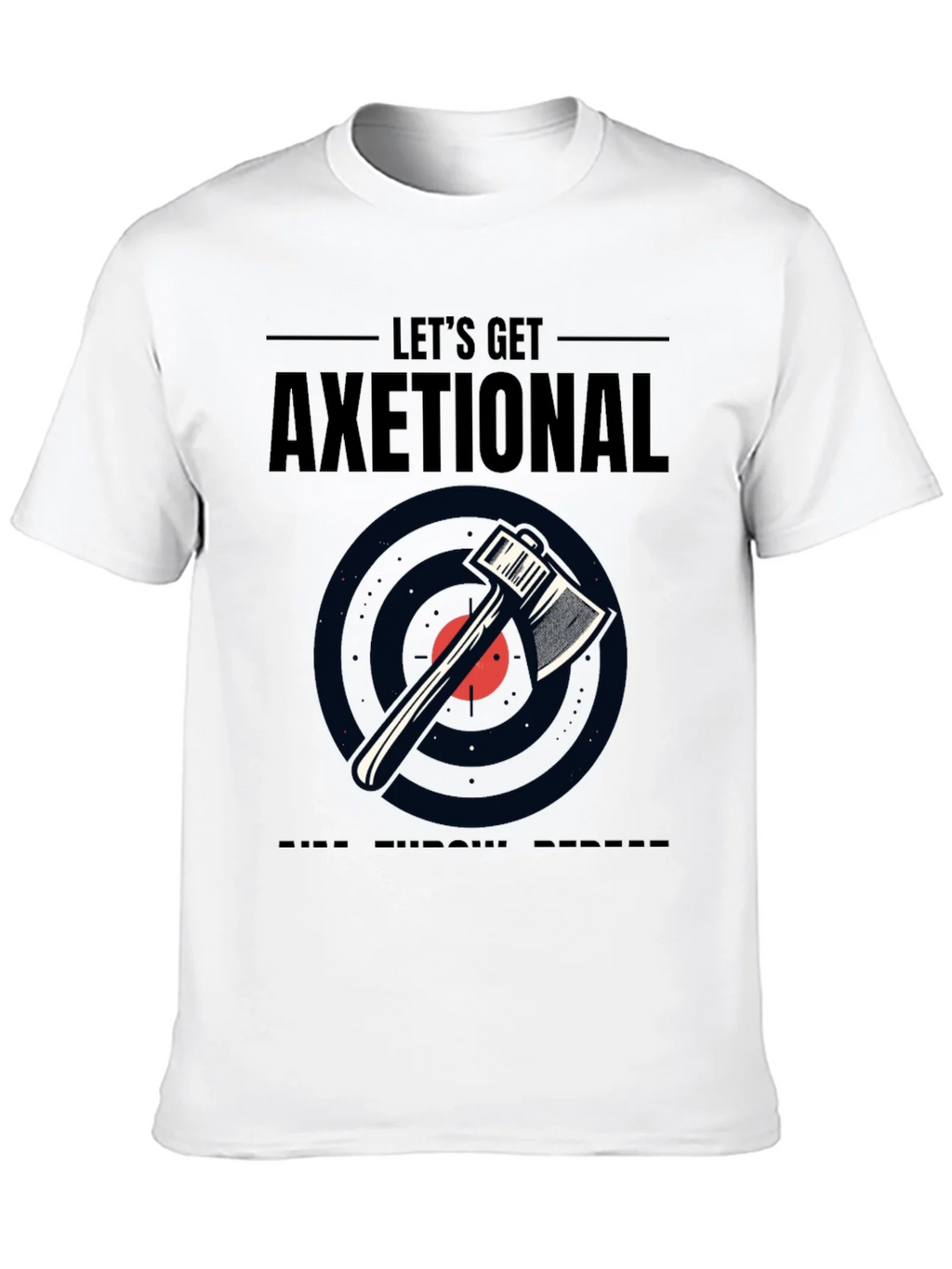 Lets Get Axetional Black Graphic Tee product image 9