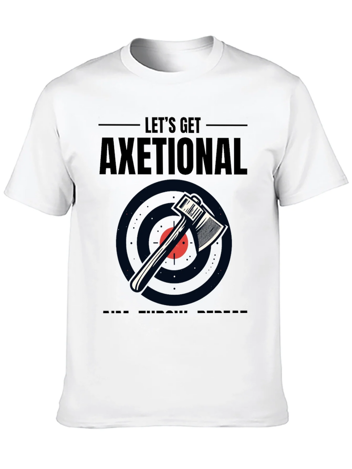 Lets Get Axetional Black Graphic Tee product image 9