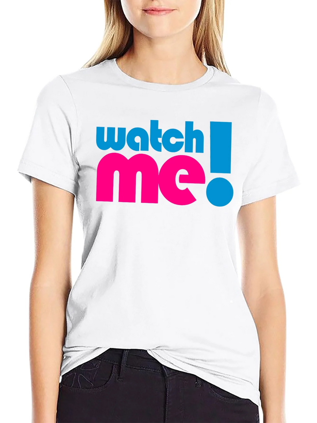 Watch Me! Graphic Tee - Black product image 8