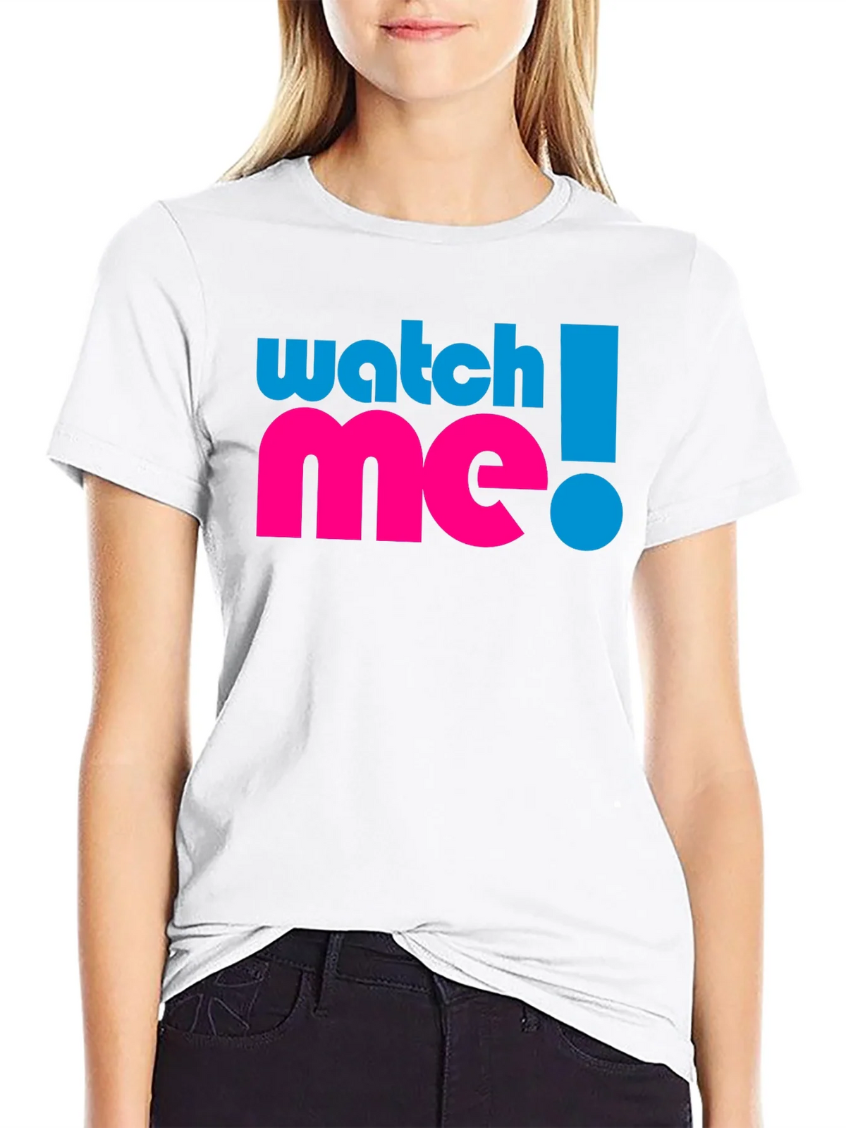 Watch Me! Graphic Tee - Black product image 8