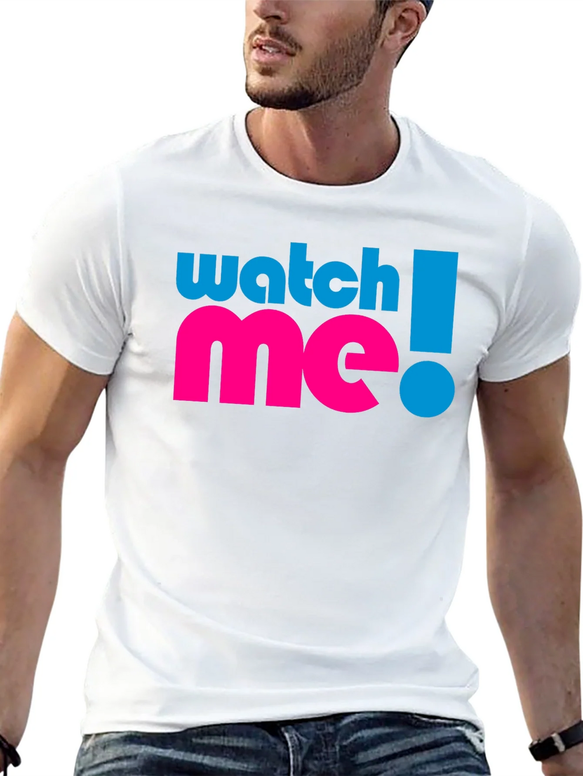 Watch Me! Graphic Tee - Black product image 12