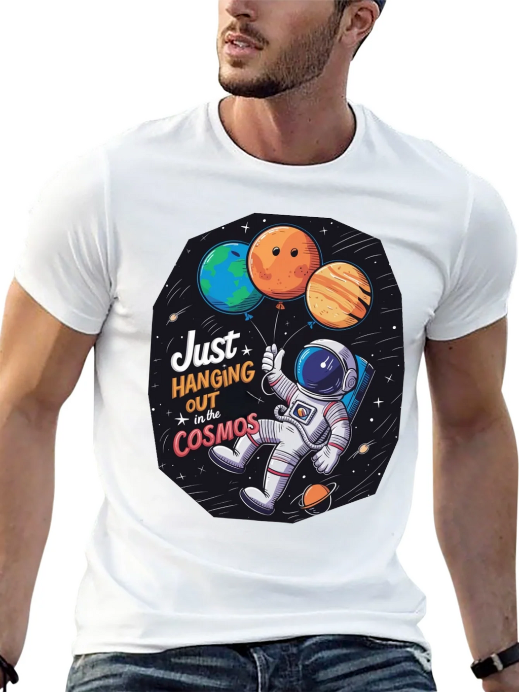 Cosmos Astronaut Graphic Tee product image 12